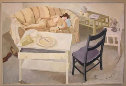 Figure Sleeping in Daylight
